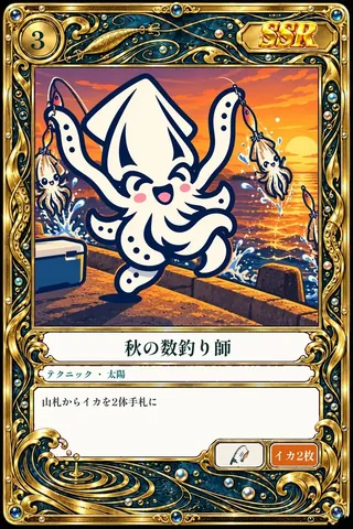 ガチャで引けるカードの例